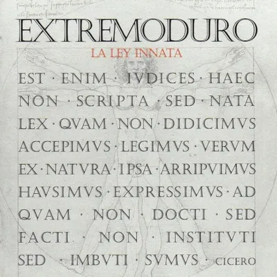 Portada de La ley innata, de Extremoduro